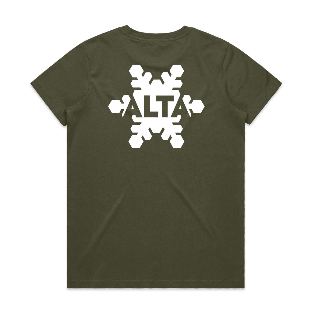 Womens Flake Logo Short Sleeve