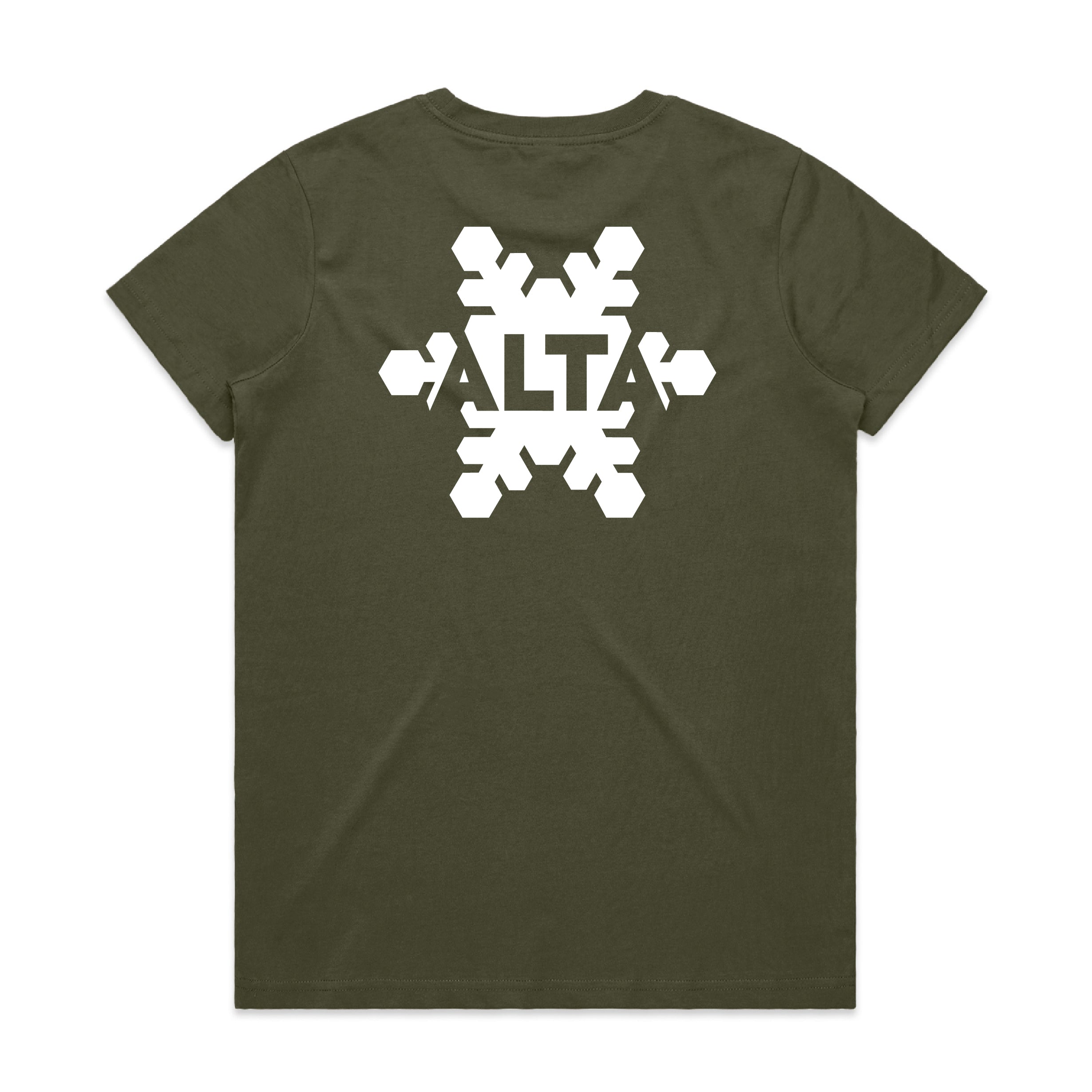 Womens Flake Logo Short Sleeve