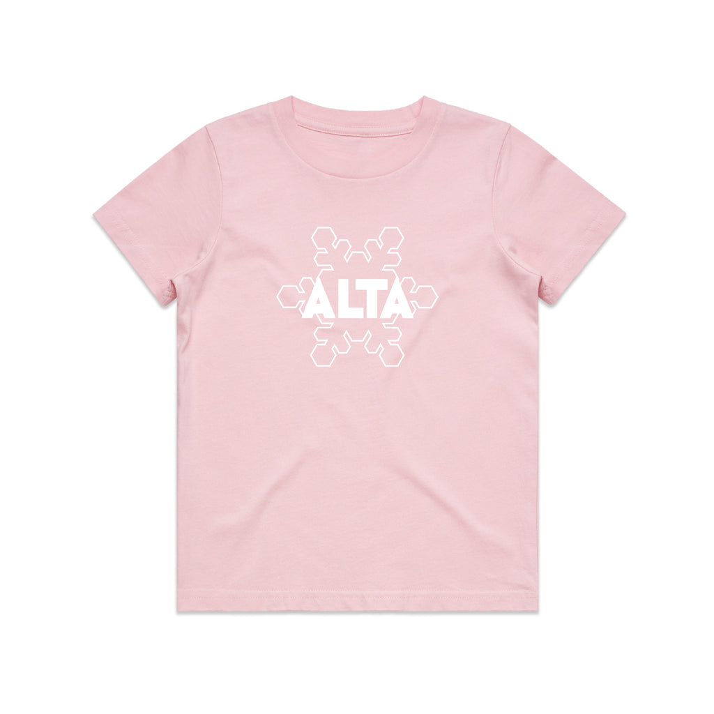 Kids Outline Flake Short Sleeve
