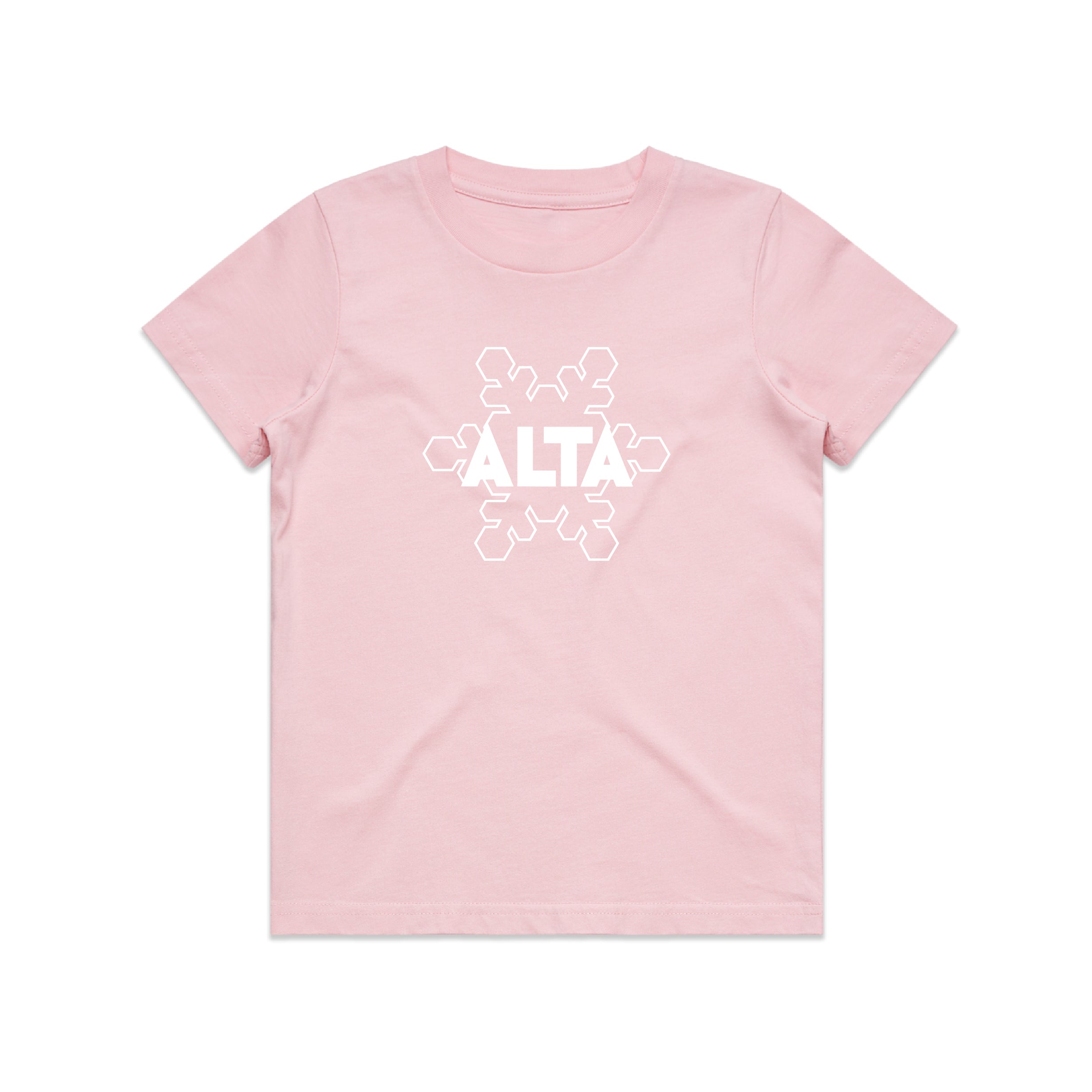 Kids Outline Flake Short Sleeve