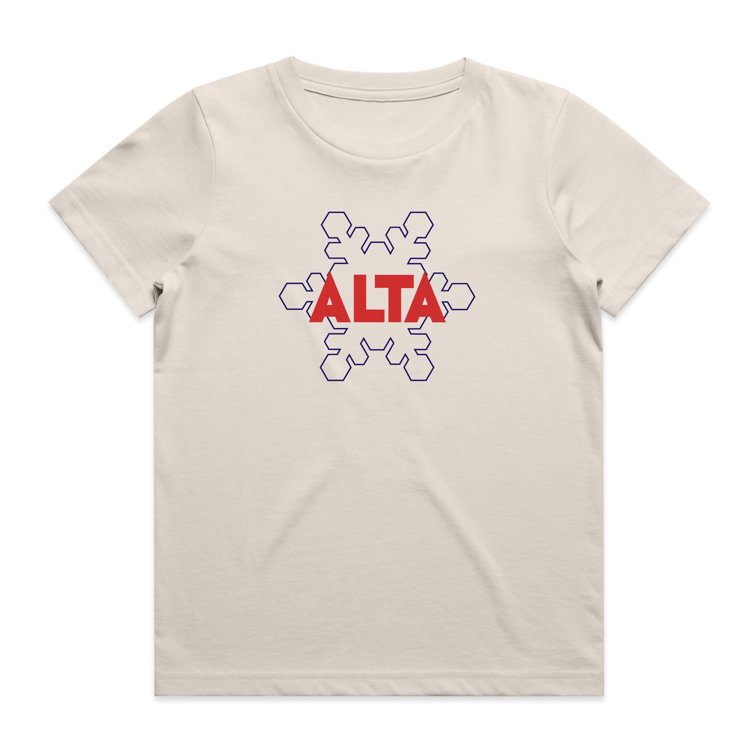 Kids Outline Flake Short Sleeve
