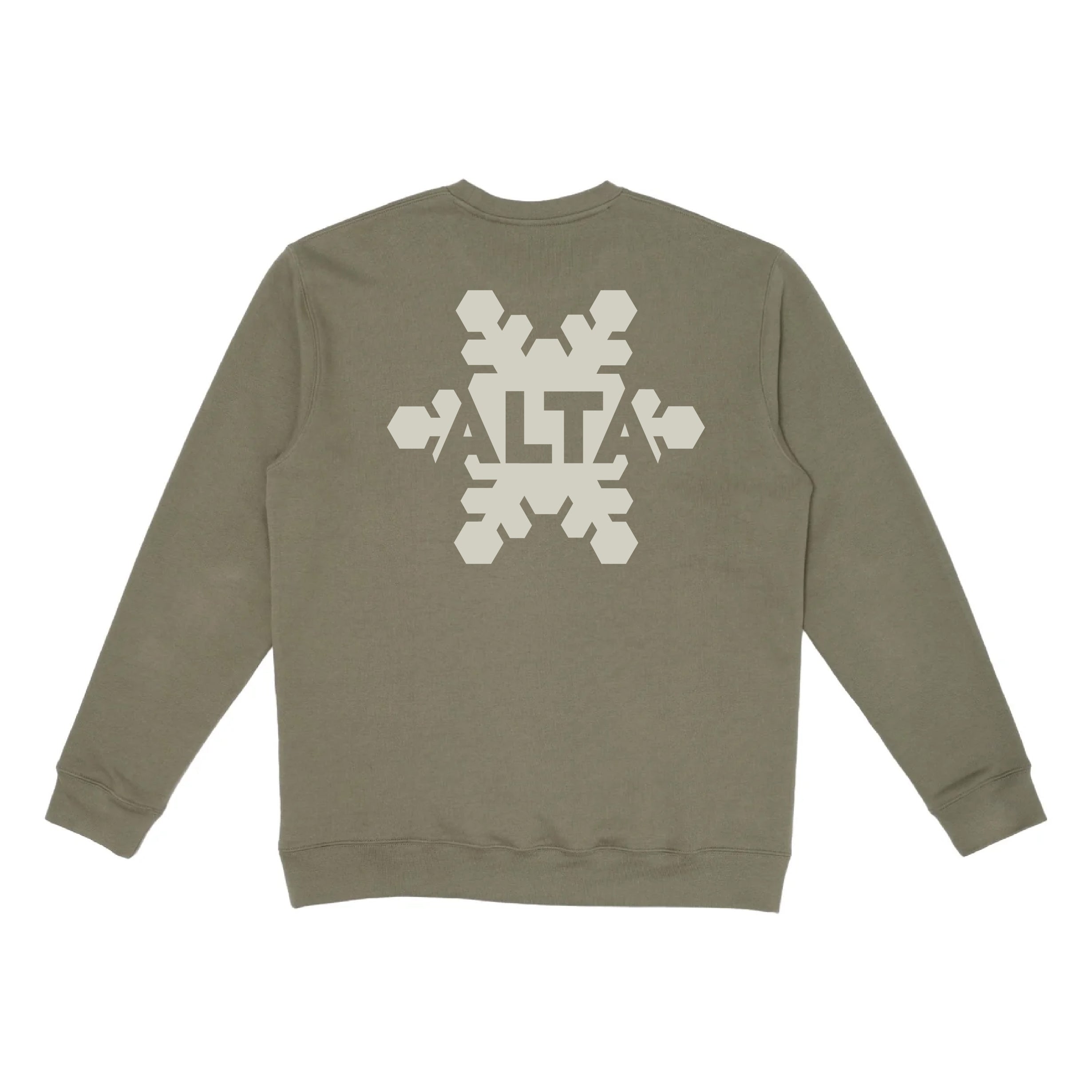 Flake Logo Crewneck Sweatshirt