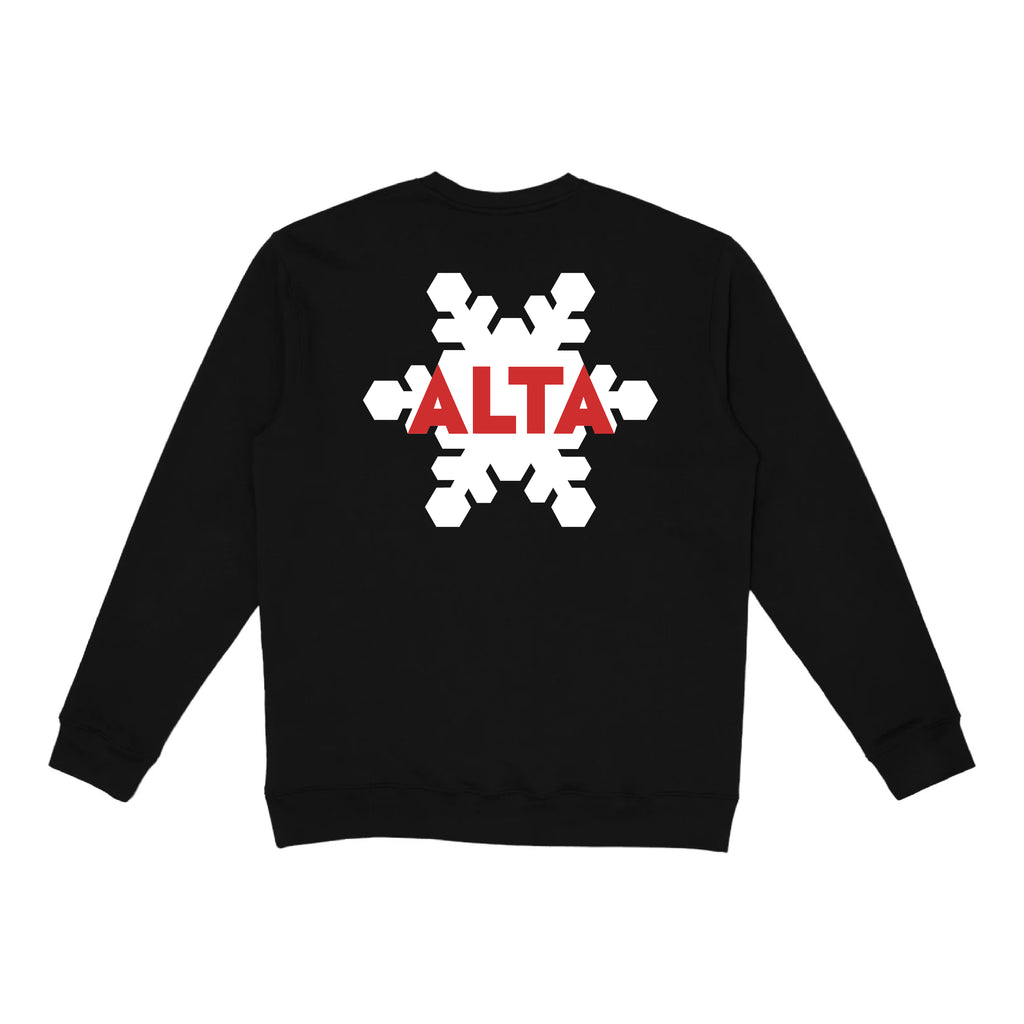 Flake Logo Crewneck Sweatshirt