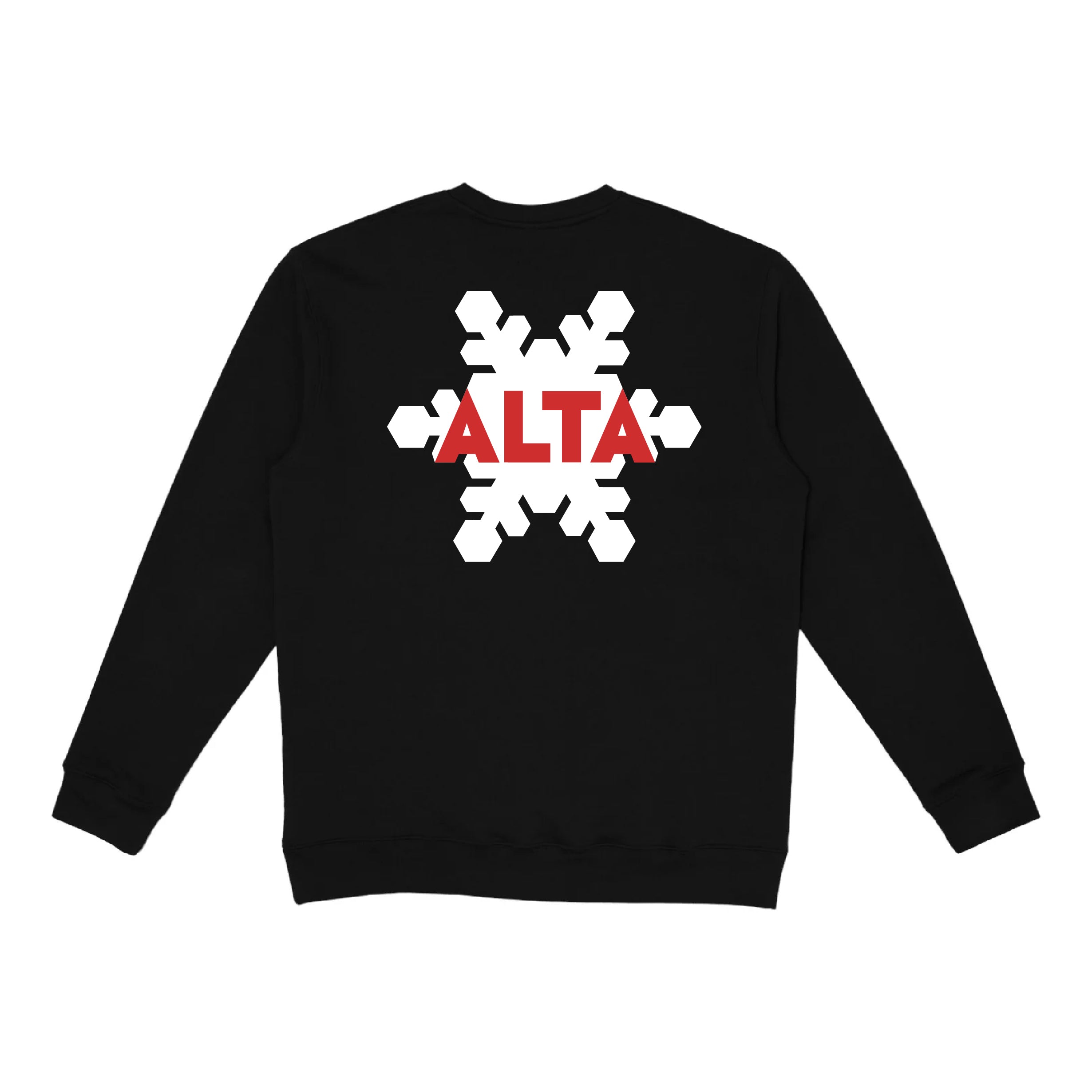 Flake Logo Crewneck Sweatshirt